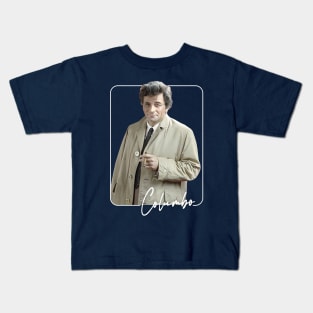 Columbo / Vintage Style Retro TV Kids T-Shirt